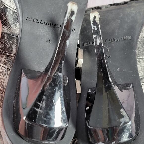 ALEXANDER WANG Hannes Leather Boots - Picture 7 of 11